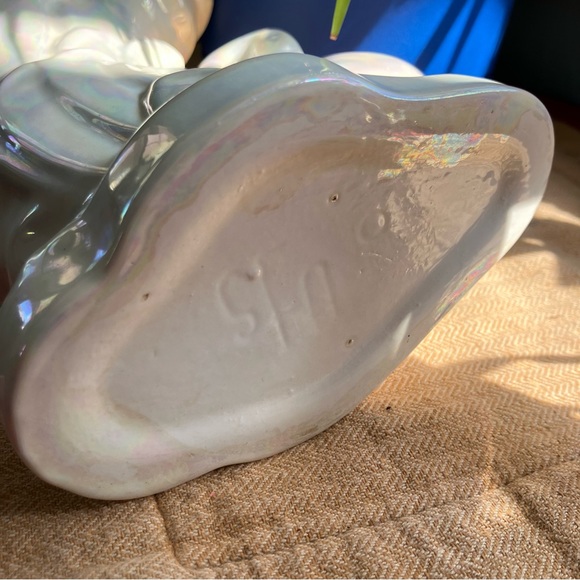 Vintage Stephen F. Austin (SFA) iridescent swan vase - Picture 3 of 4